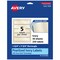 Avery Pearlized Ivory Rectangle Labels with Sure Feed Technology, Print-to-the-Edge, 1.75" x 7.75"